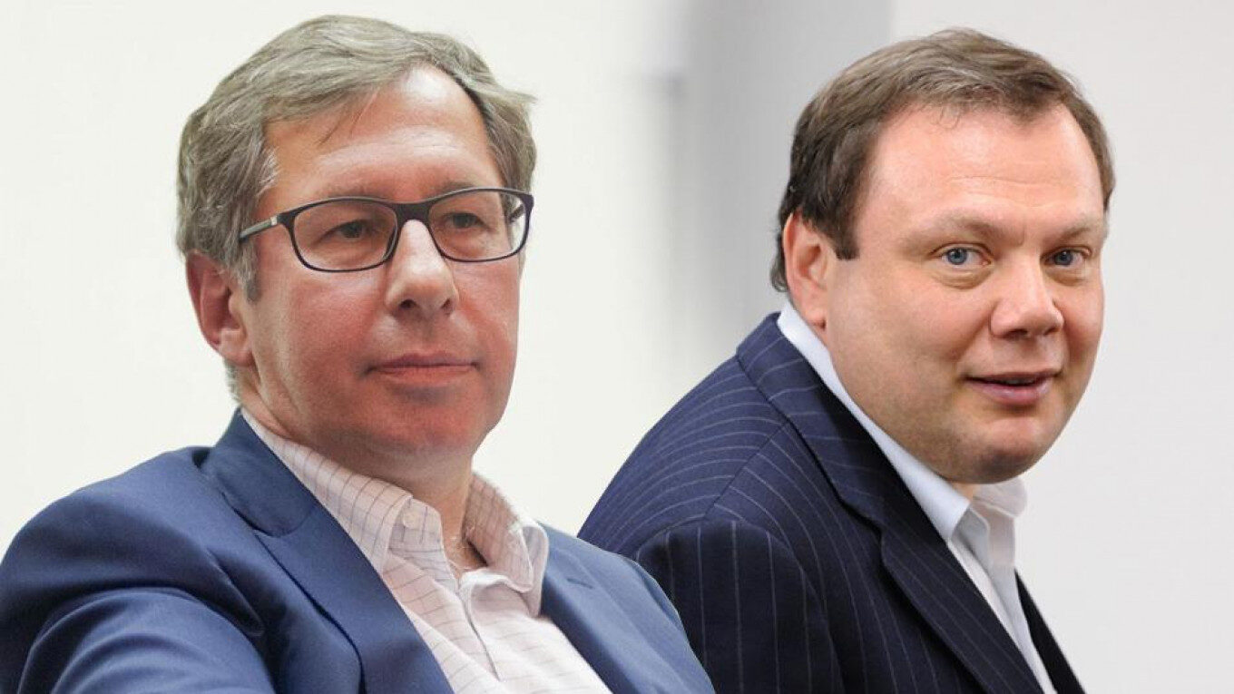 Click to enlarge Pyotr Aven Mikhail Fridman Alfa bank
