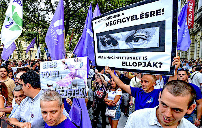 Protest Budapest