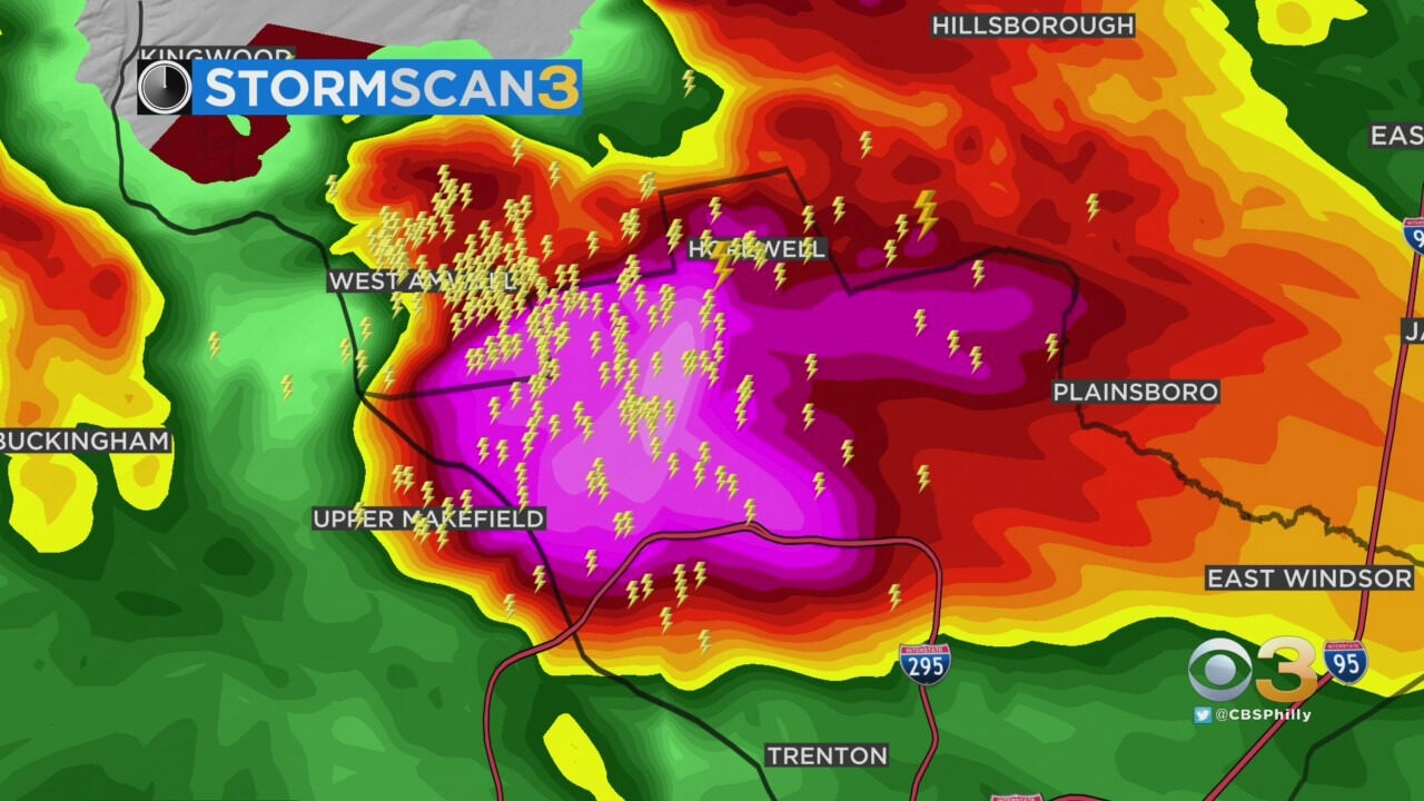 radar bucks county tornado pennsylvania