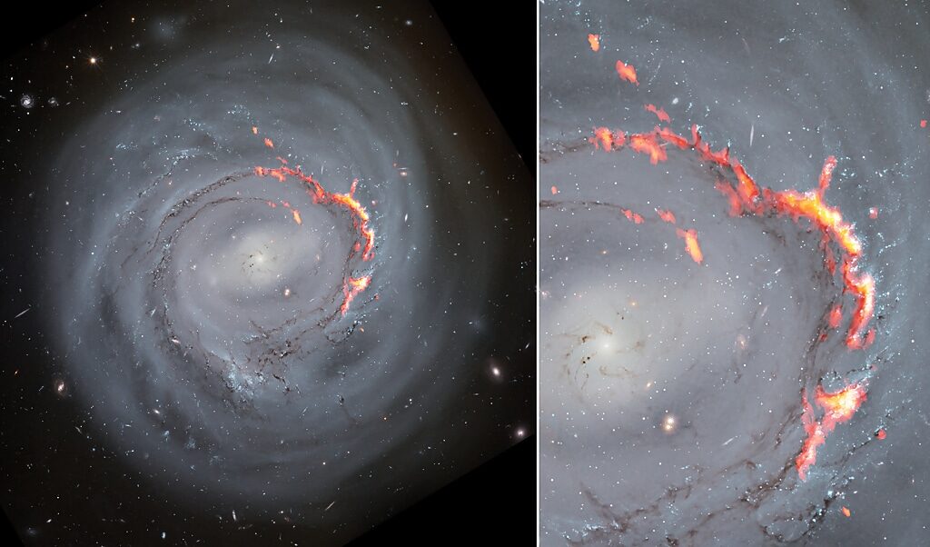 ram pressure galaxy dying re accretion gases