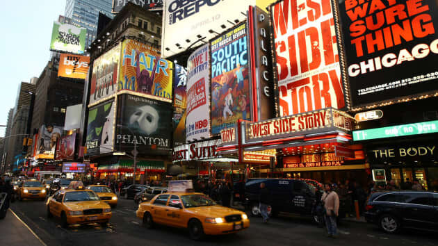 broadway theaters street view