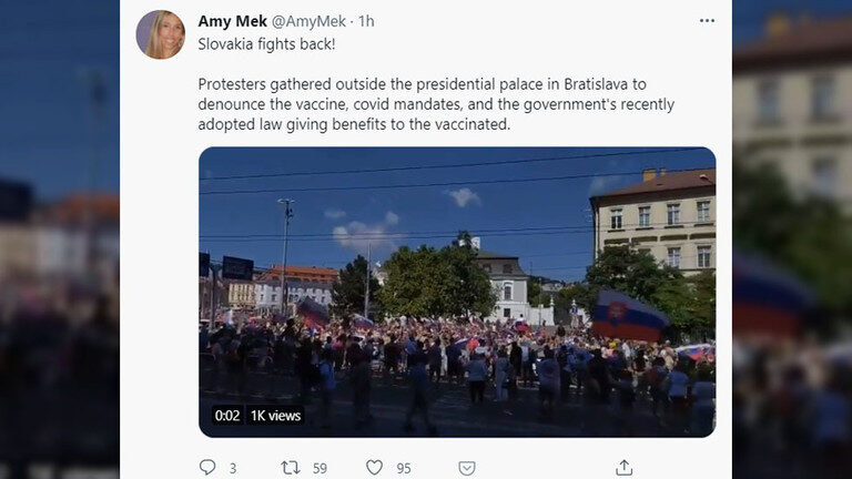 bratislava protest covid
