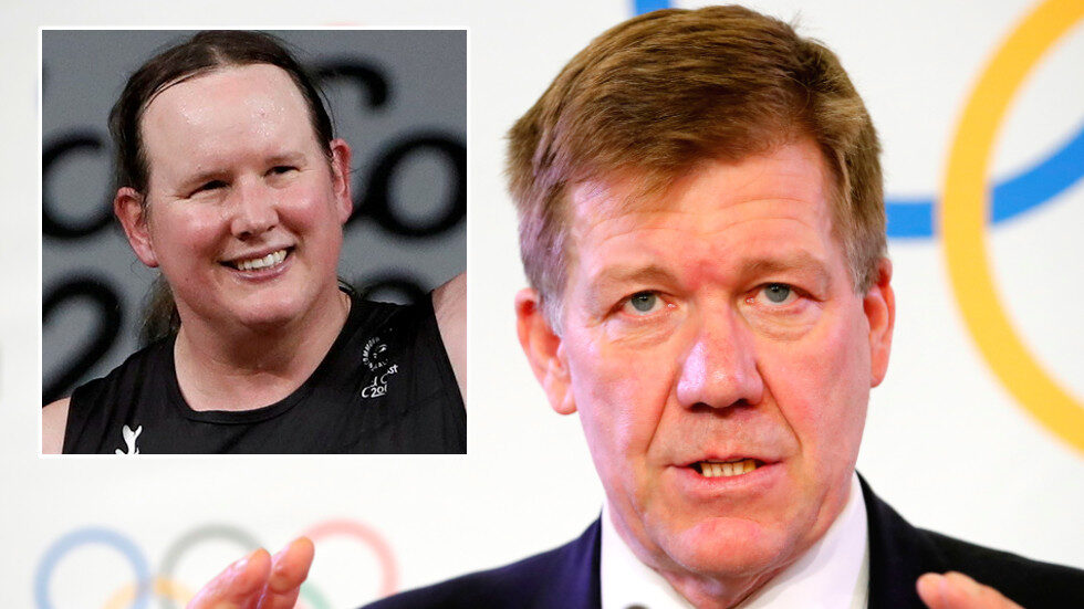 Click to enlarge lauren hub bard richard budgett olympics transgender