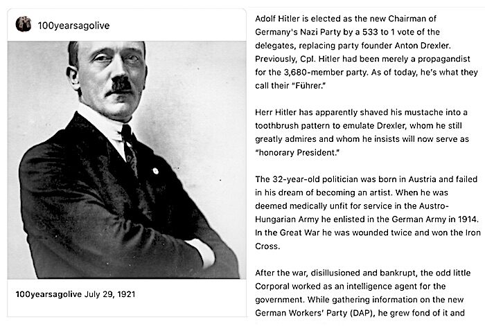 Hitler and text