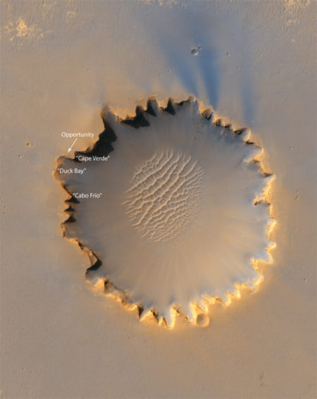Click to enlarge Victoria Crater