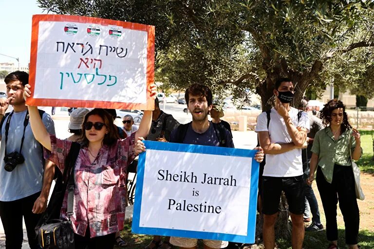 protests sheik jarrah evictions