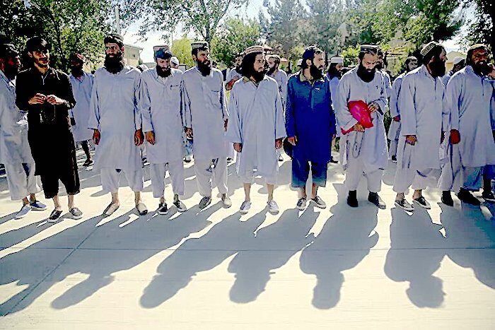 Click to enlarge Afghan prisoners