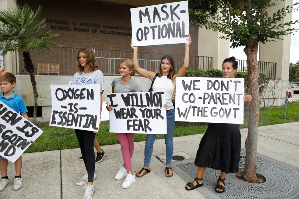 florida protest covid