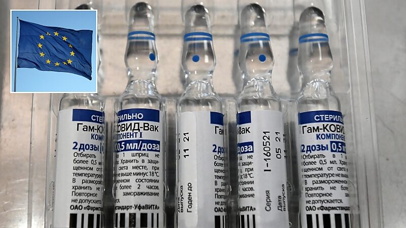 Click to enlarge sputnik V vaccines ampules covid Russia
