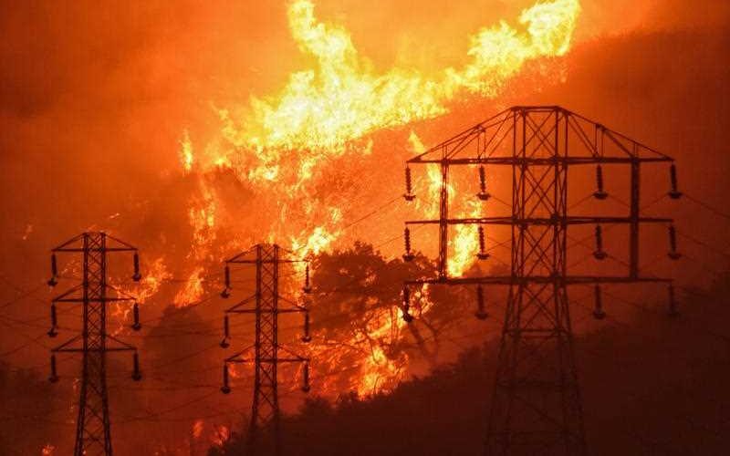 Solar grid fires