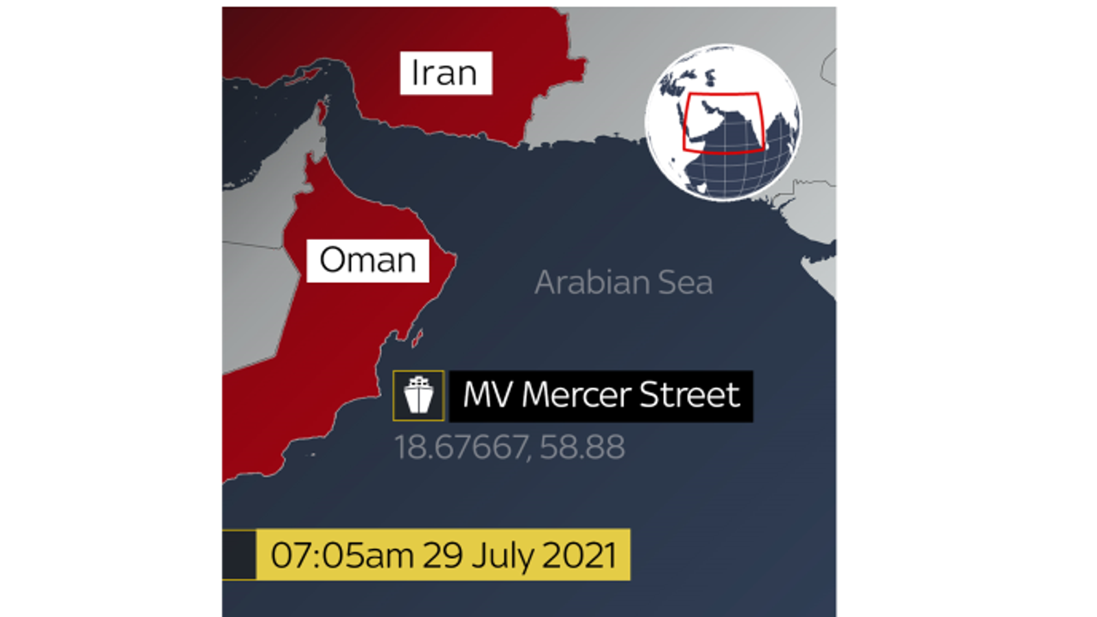 Click to enlarge mercerstreet tank attack israel oman