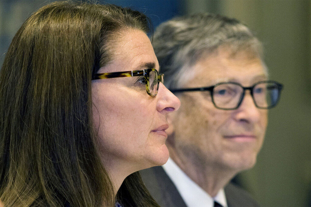 Bill Gates and Melinda French Gates