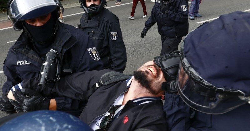 Protesters and Police