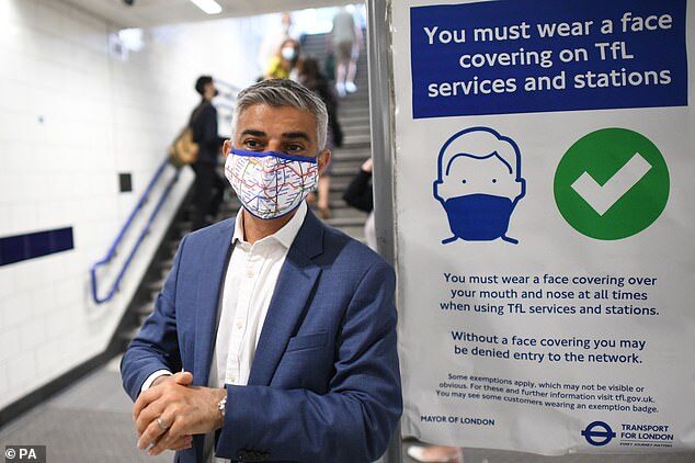 Click to enlarge sadiq khan mask tube