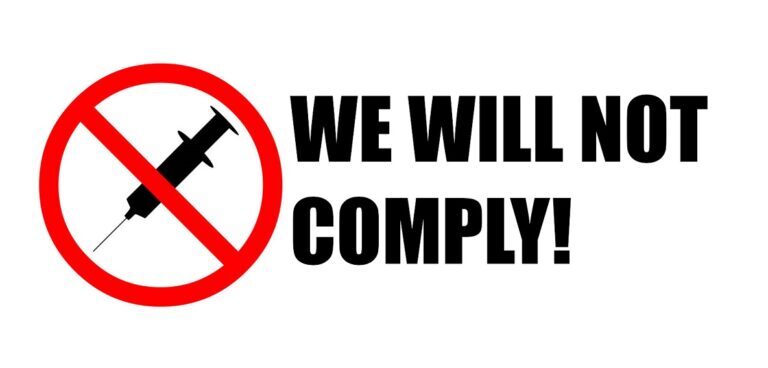 not comply vaccine