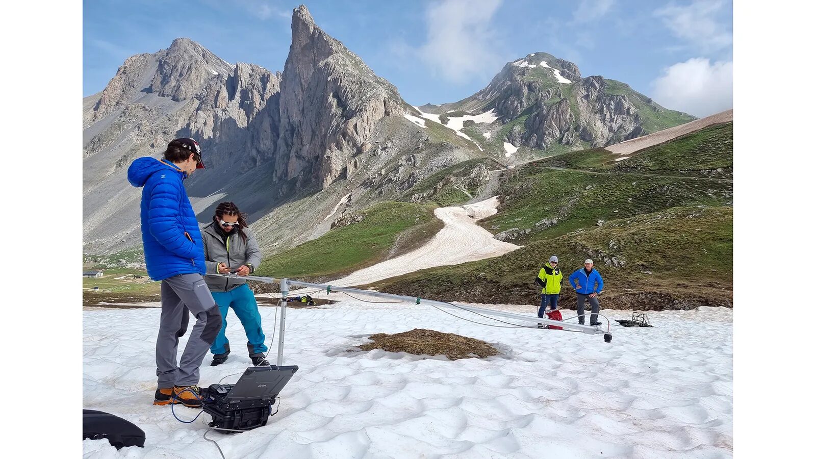 Click to enlarge snow alps