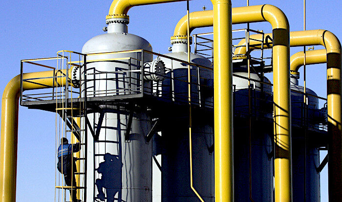 Click to enlarge Gas compressor station
