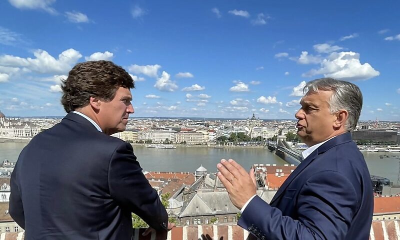 Click to enlarge tucker carlson viktor orban hungary