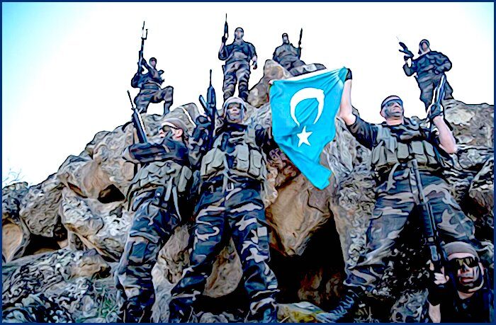 Uighur fighters