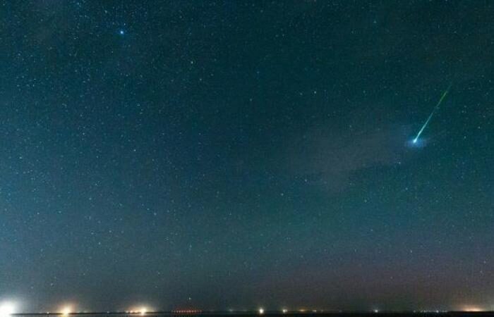 A meteor in the Moroccan sky causes a sensation on Friday evening