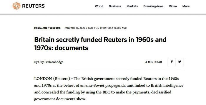 Reuters headline