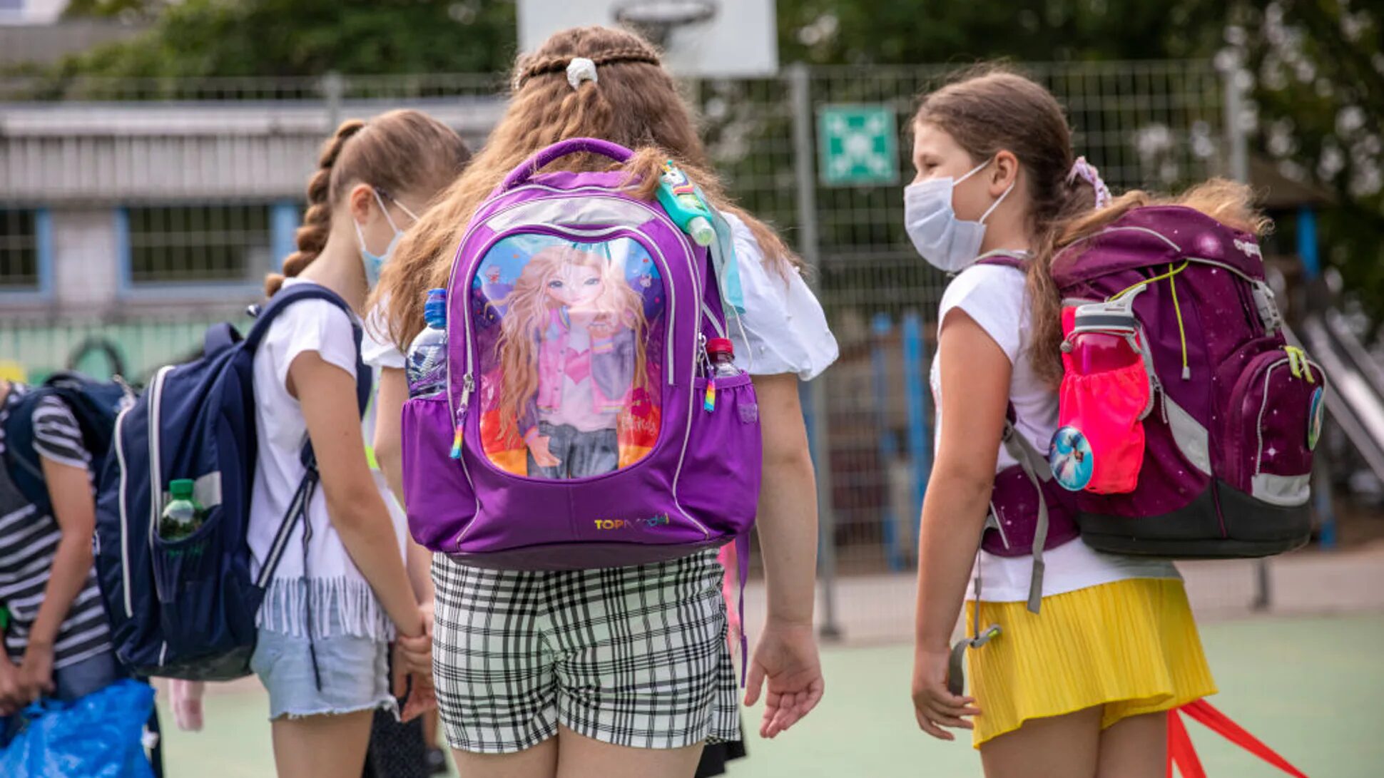 Click to enlarge school kids