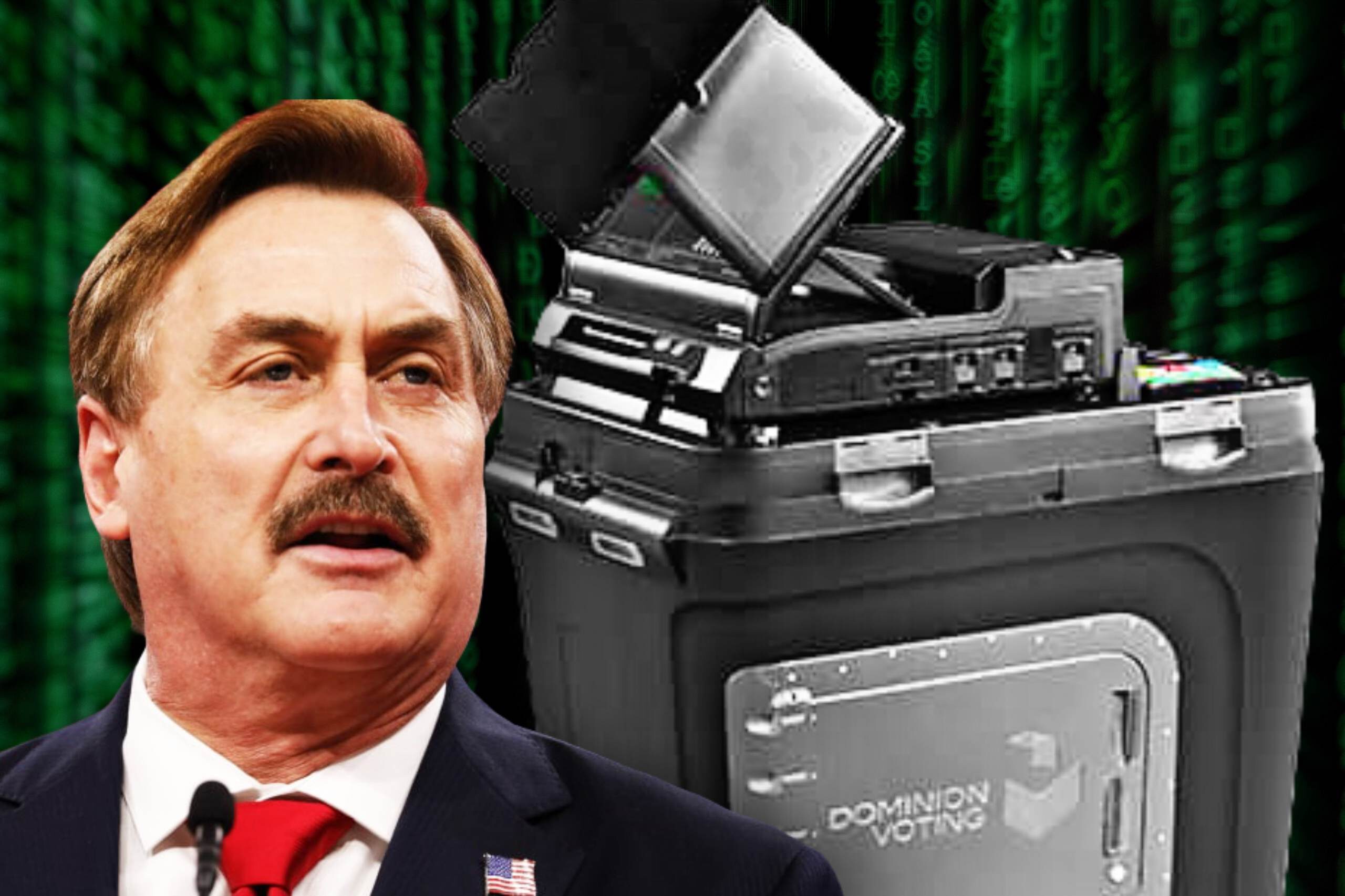 mike lindell dominion voting machine