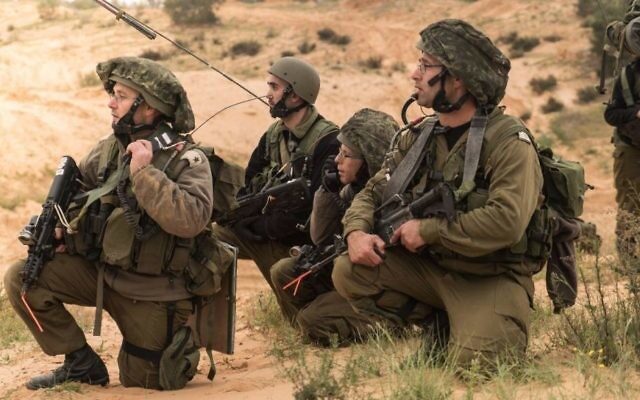 Click to enlarge IDF israel reservists training