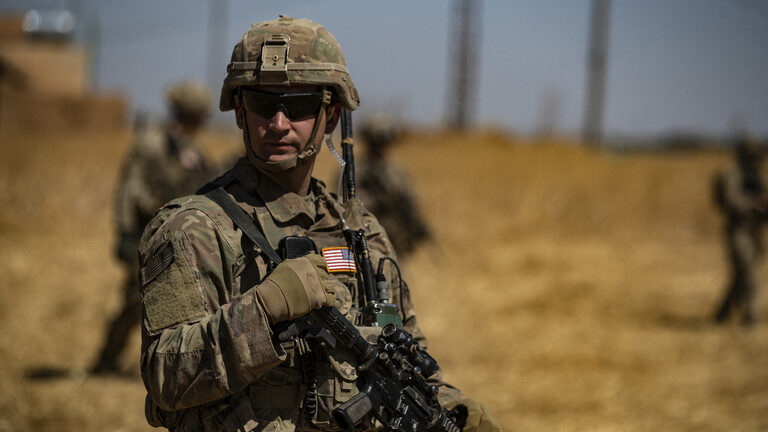 Click to enlarge US soldier Syria