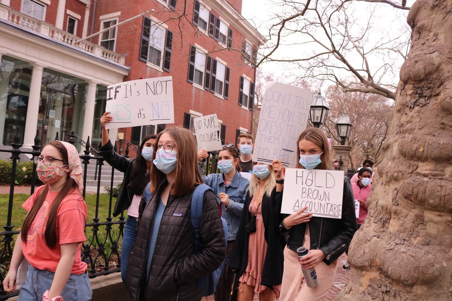 brown university protest