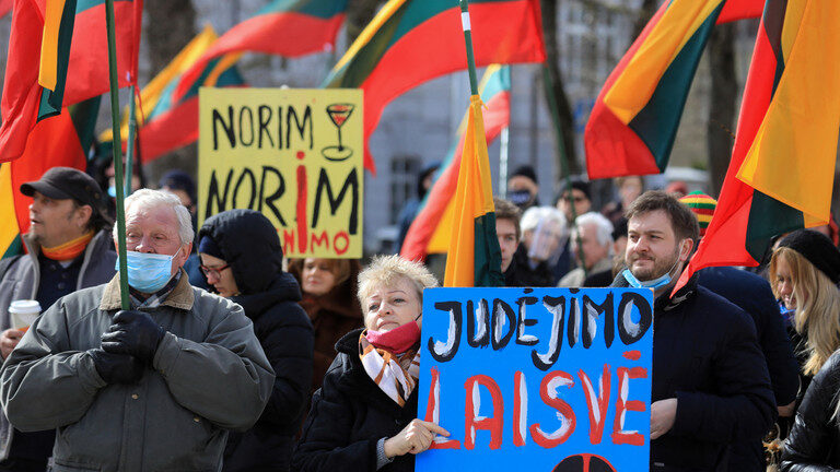 vilnius protest
