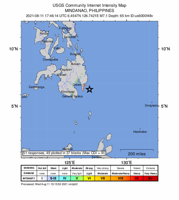 Philippines Earthquake