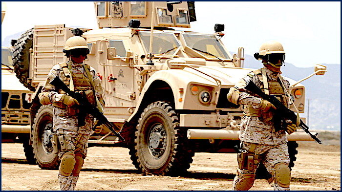 Saudi troops