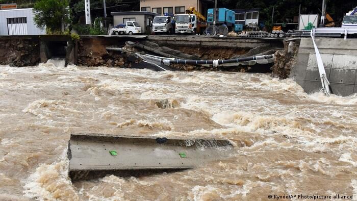 The Japan Meteorological Agency issued the highest level 5 risk alerts in Hiroshima
