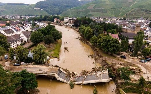 bride german flood