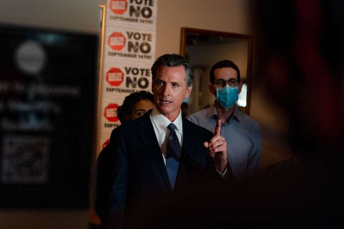 Click to enlarge newsom recall california