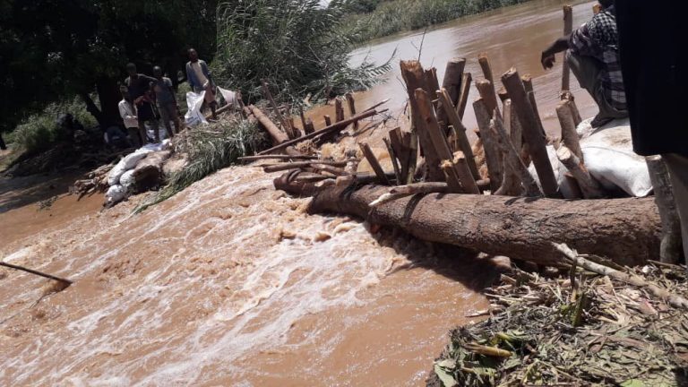 Floods in Middle Shabelle Region, Somalia, August 2021.