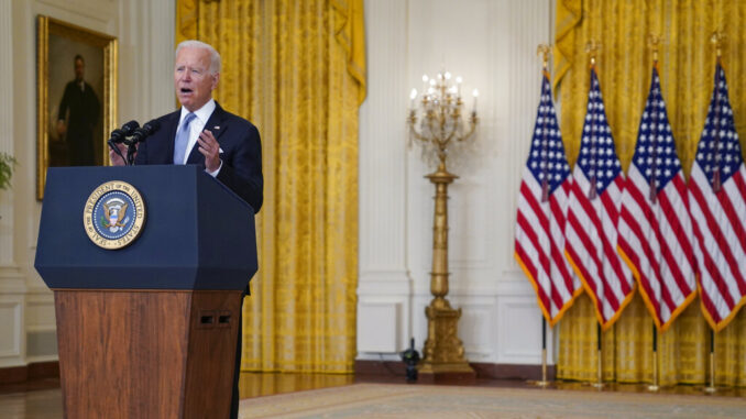 Click to enlarge biden east room white house afghanistan