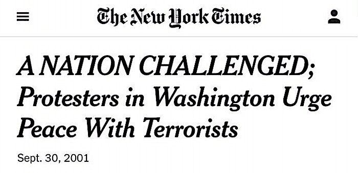 Click to enlarge NYT headline