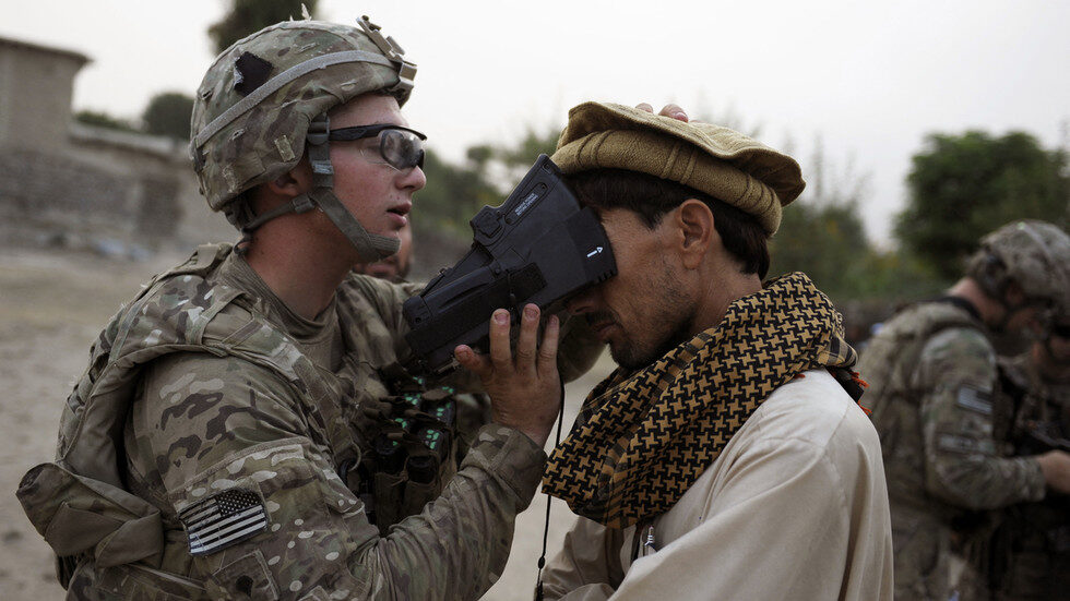 Afghan American ISAF solider