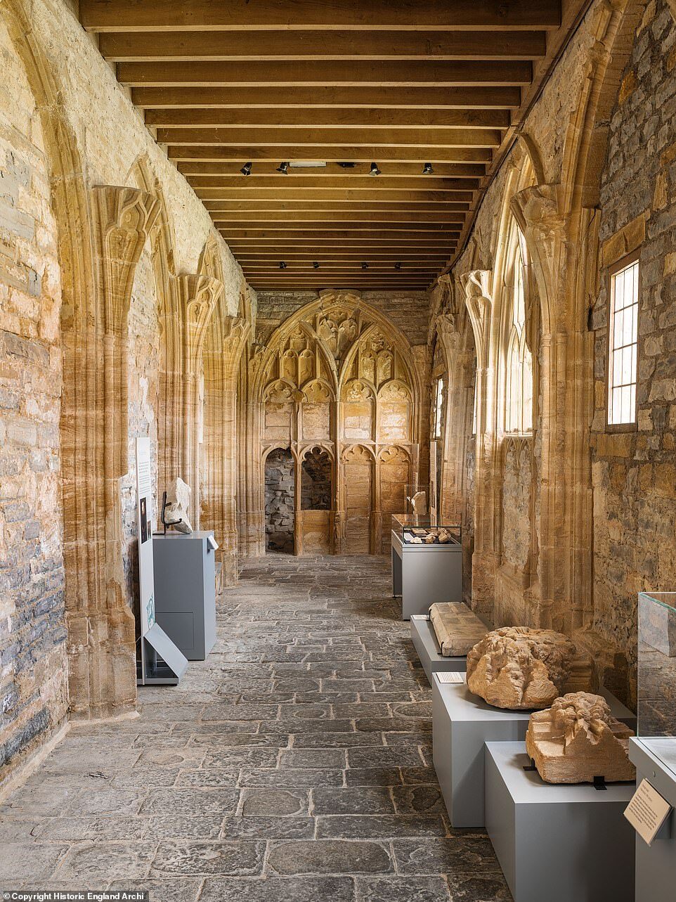 Click to enlarge Muchelney Abbey