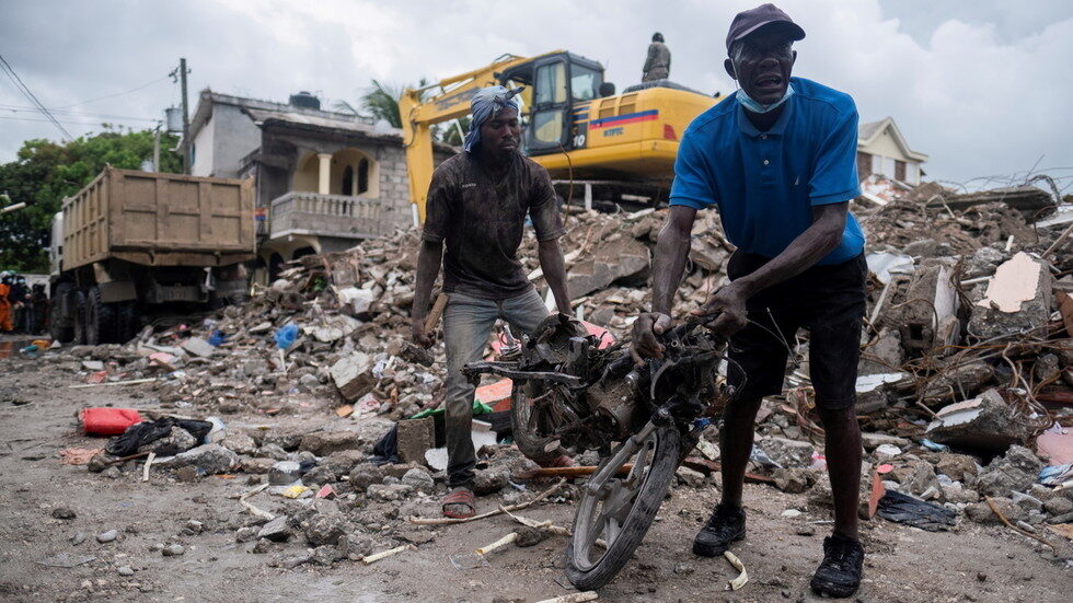 Haiti debris , August 17, 2021