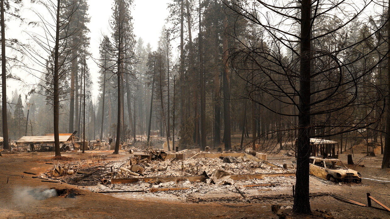 caldor fire damage