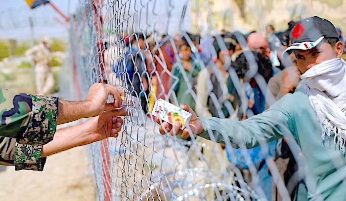Juice boxes distributed