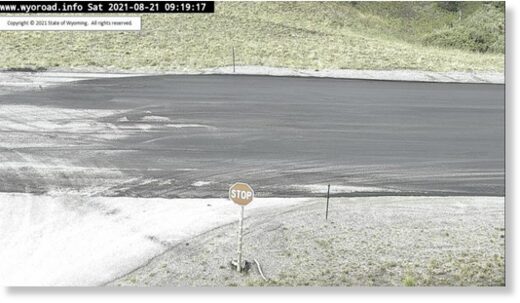 US 26 near Wind River Lake