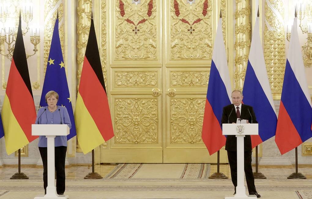 Merkel Putin
