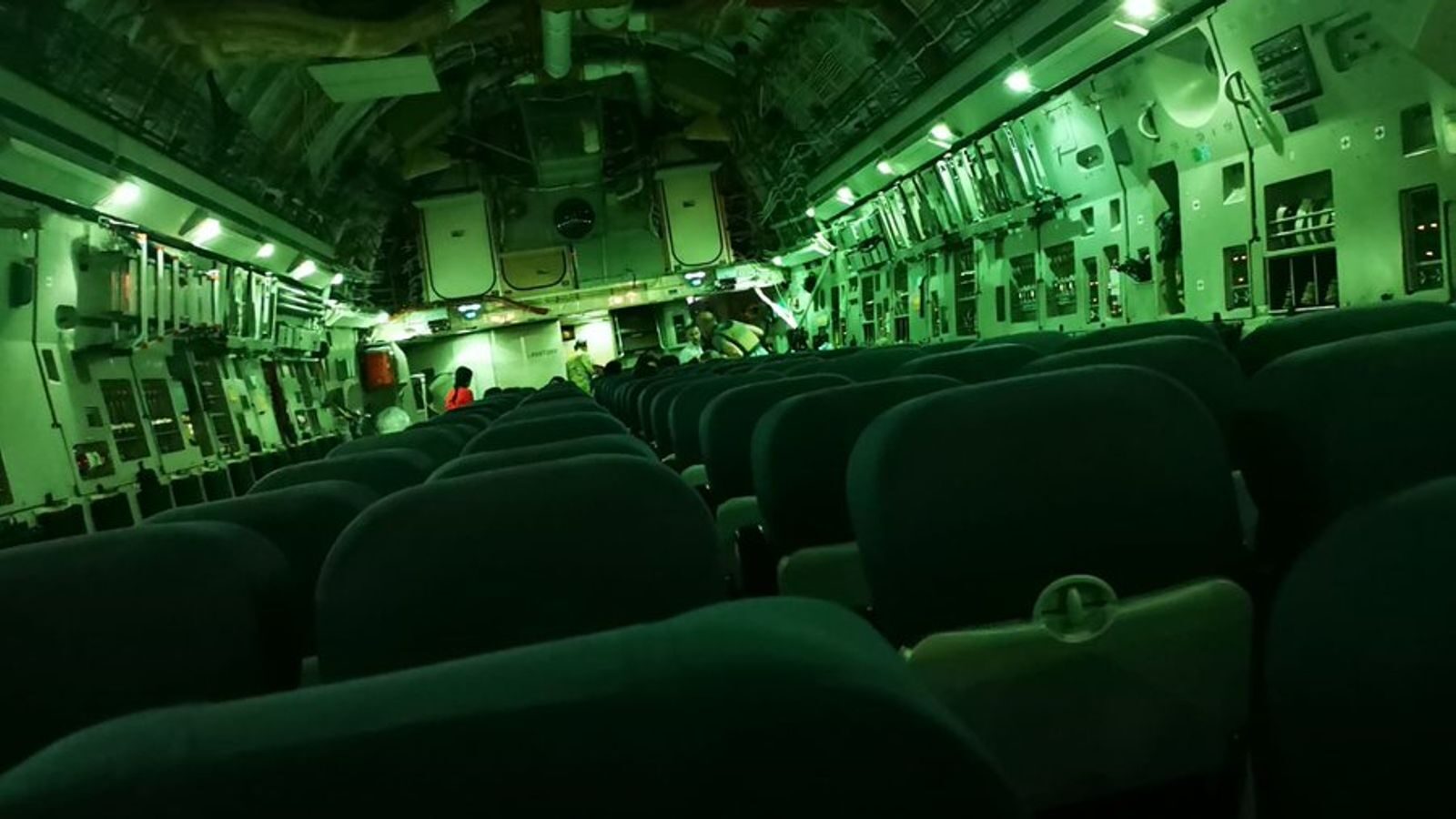 Click to enlarge afghanistan empty flight