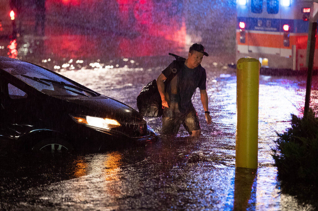 Hurricane Henri is expected to make landfall in New York as a category 1 hurricane.