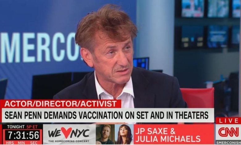 Trust me, I'm an actor: Sean Penn says COVID-19 vaccinations should be mandatory
