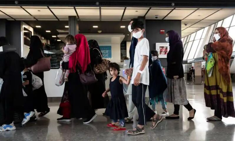 Click to enlarge Afghanistan refugees